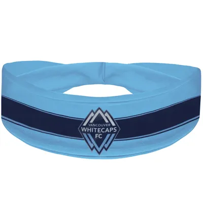 Bandeau rafraîchissant avec logo alternatif des Vancouver Whitecaps FC bleu clair