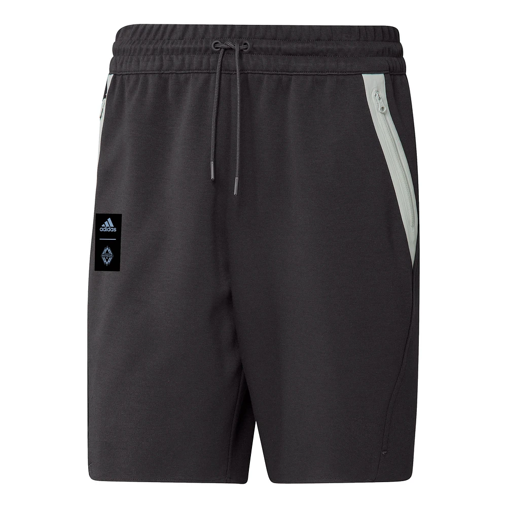 Adidas noir pour hommes Vancouver Whitecaps FC Travel - Short