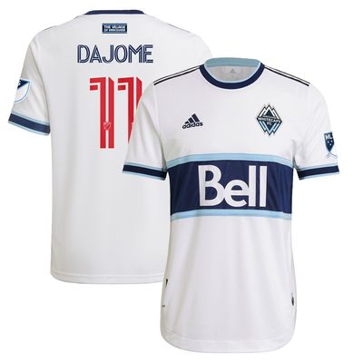 Men's adidas Cristian Dajome White Vancouver Whitecaps FC 2021 Primary