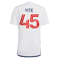 Men's adidas Pedro Vite White Vancouver Whitecaps FC 2023 Bloodlines - Replica Player Jersey