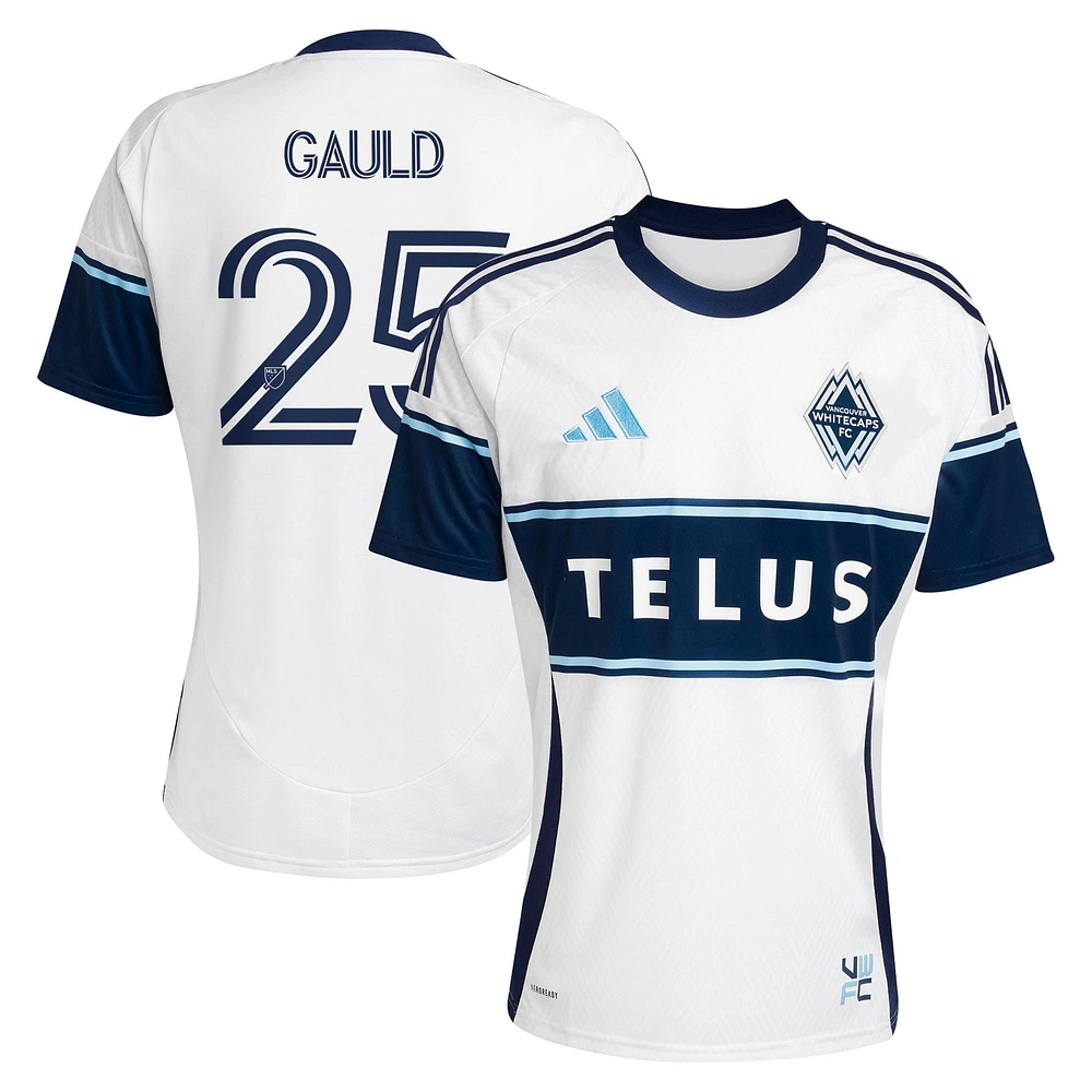 Men's adidas Ryan Gauld White Vancouver Whitecaps FC 2025 The Peak Replica Player Jersey