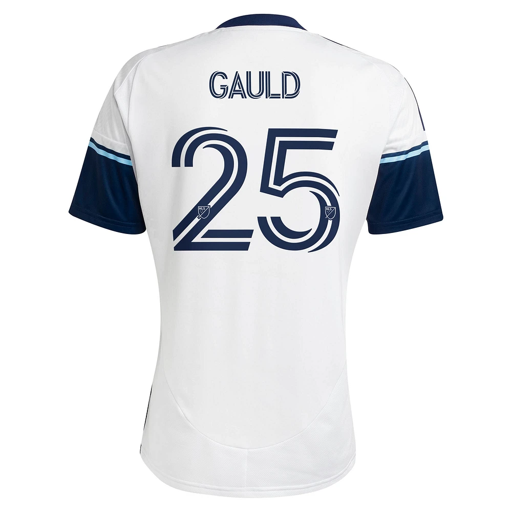 Men's adidas Ryan Gauld White Vancouver Whitecaps FC 2025 The Peak Replica Player Jersey