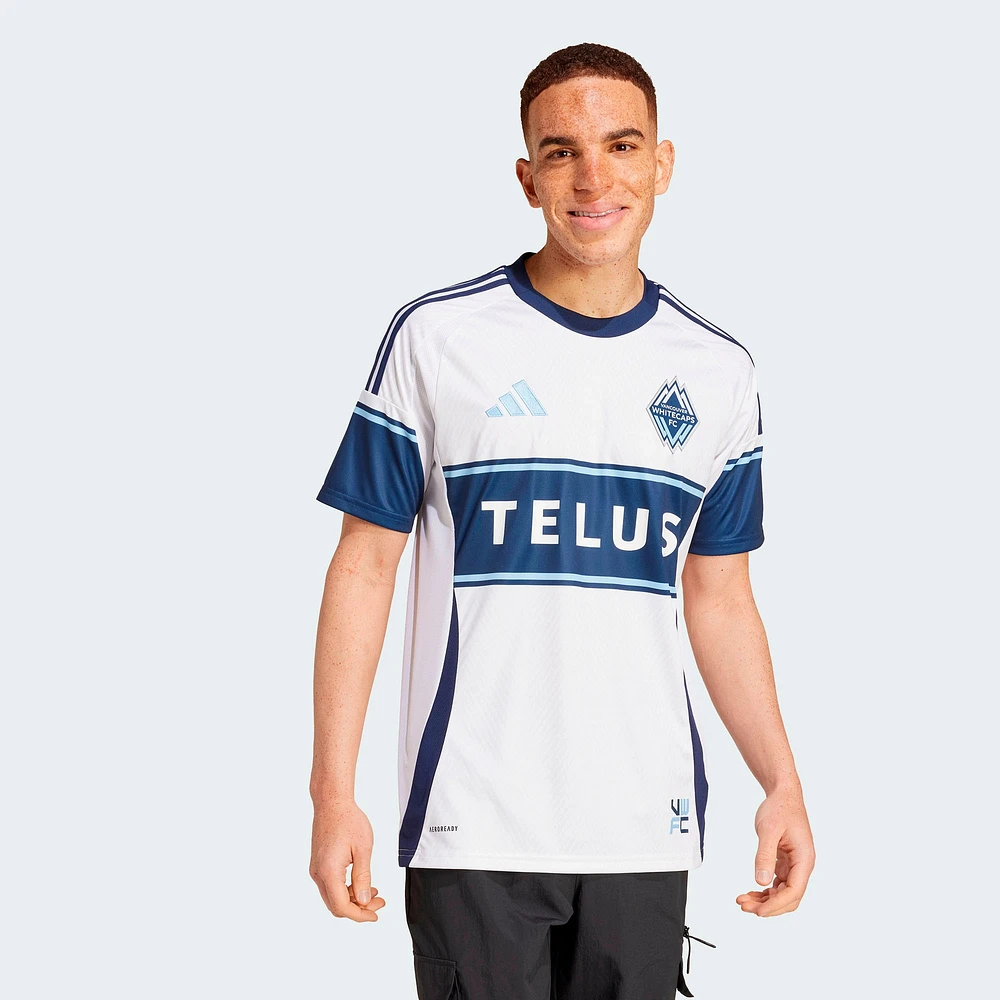 Men's adidas  White Vancouver Whitecaps FC 2025 The Peak Replica Jersey