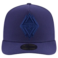 Casquette ajustée A-Frame 59FIFTY pour homme, bleu marine, Vancouver Whitecaps FC Color Pack, New Era