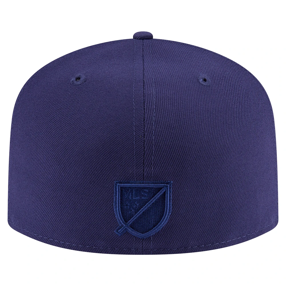 Casquette ajustée A-Frame 59FIFTY pour homme, bleu marine, Vancouver Whitecaps FC Color Pack, New Era