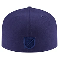 Casquette ajustée A-Frame 59FIFTY pour homme, bleu marine, Vancouver Whitecaps FC Color Pack, New Era