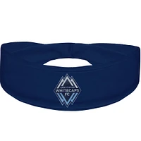 Bandeau rafraîchissant avec logo principal des Vancouver Whitecaps FC bleu marine