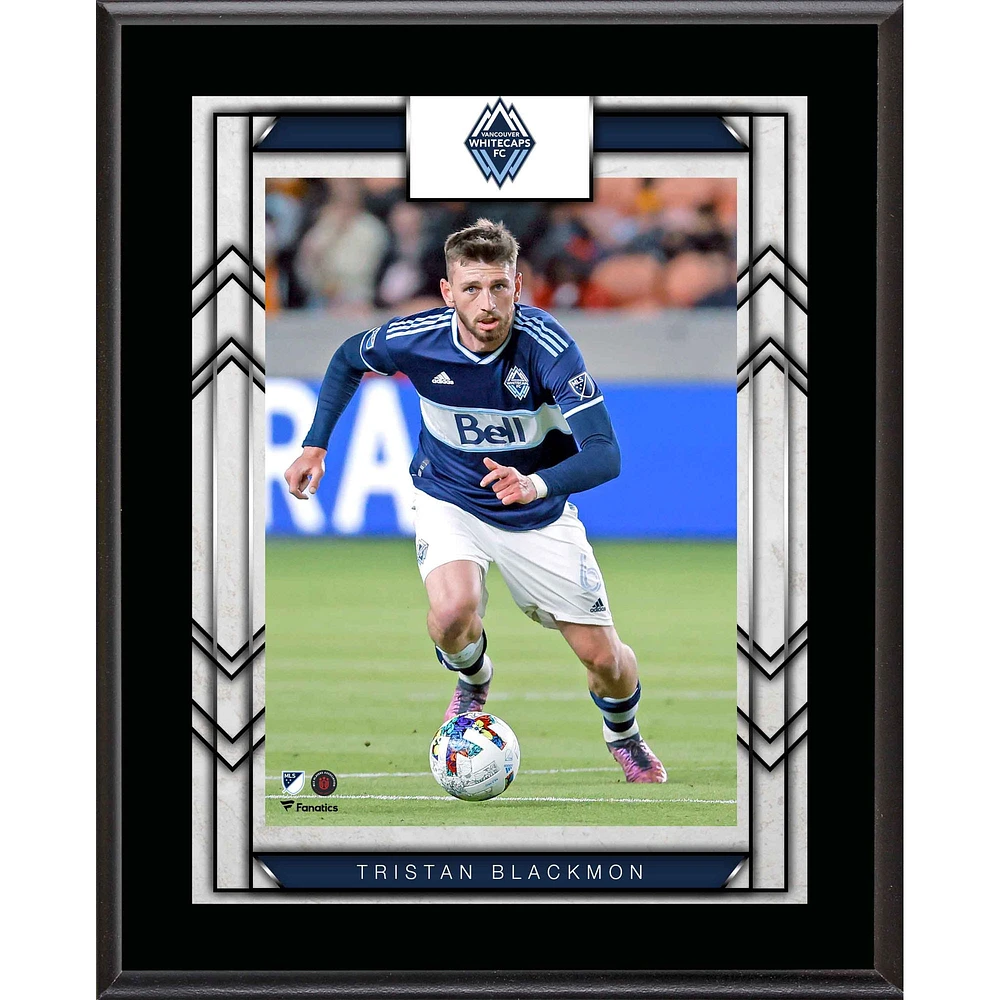 Plaque de joueur sublimée Tristan Blackmon Vancouver Whitecaps FC 10,5'' x 13''