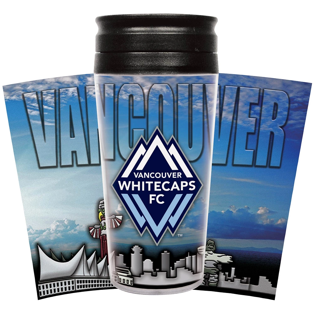 Whitecaps de Vancouver FC 16oz. Gobelet en acrylique