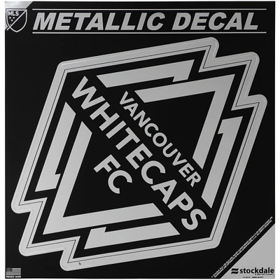 Vancouver Whitecaps FC 6'' x 6'' Metallic Decal