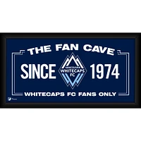 Vancouver Whitecaps FC Framed 10" x 20" Fan Cave Collage
