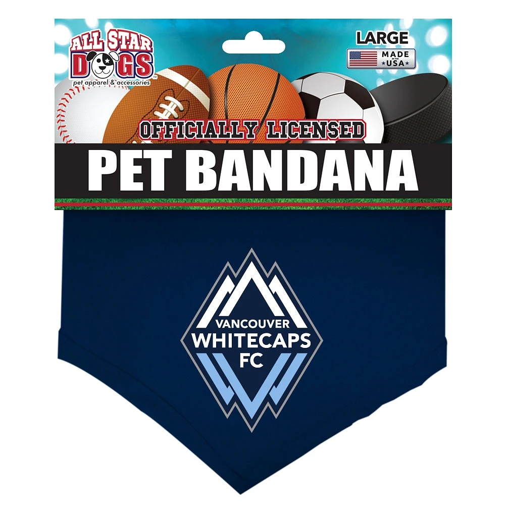 Bandana pour animaux de compagnie Vancouver Whitecaps FC