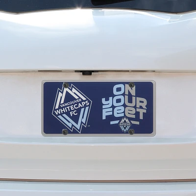 Vancouver Whitecaps FC Printed License Plate