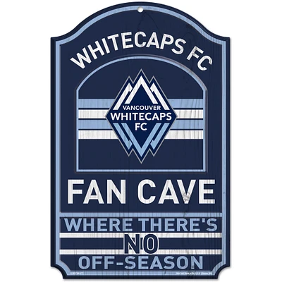 WinCraft Vancouver Whitecaps FC Panneau en bois 11" x 17"