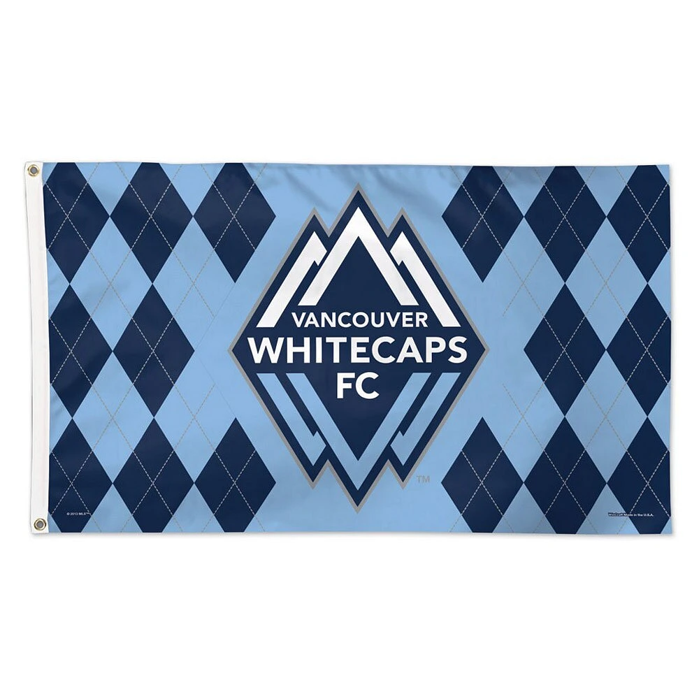 WinCraft Vancouver Whitecaps FC 3' x 5' Deluxe Single-Sided Flag