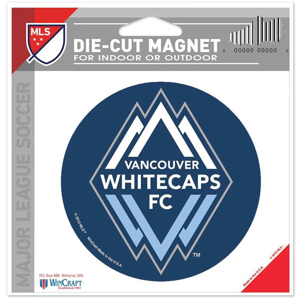 WinCraft Vancouver Whitecaps FC Aimant découpé 5,5" x 5"