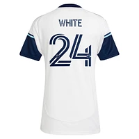 Women's adidas Brian White Vancouver Whitecaps FC 2025 The Peak Replica Player Jersey