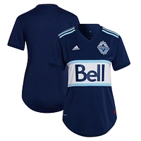 Adidas Vancouver Whitecaps FC - Maillot 2022 The Hoop x This City Replica pour femme Bleu marine