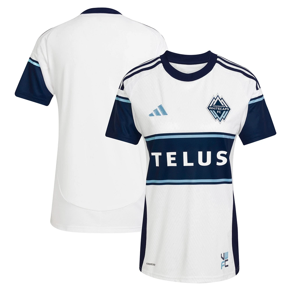 Women's adidas  White Vancouver Whitecaps FC 2025 The Peak Replica Jersey