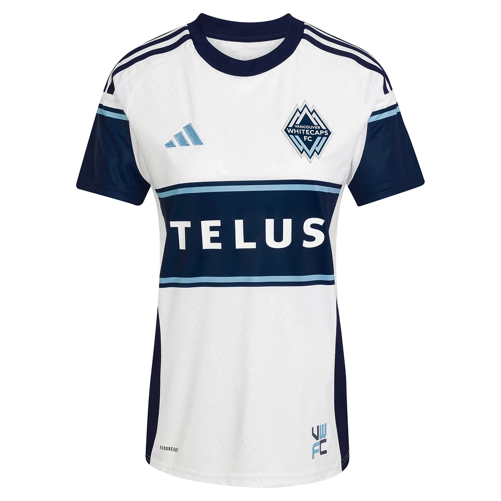 Women's adidas  White Vancouver Whitecaps FC 2025 The Peak Replica Jersey