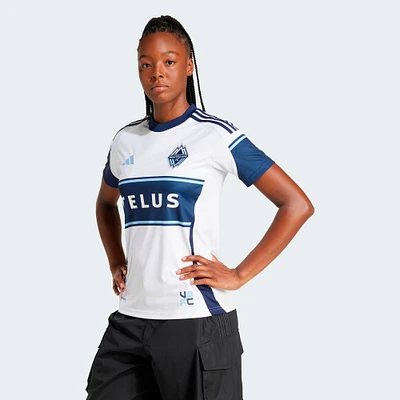 Women's adidas  White Vancouver Whitecaps FC 2025 The Peak Replica Jersey