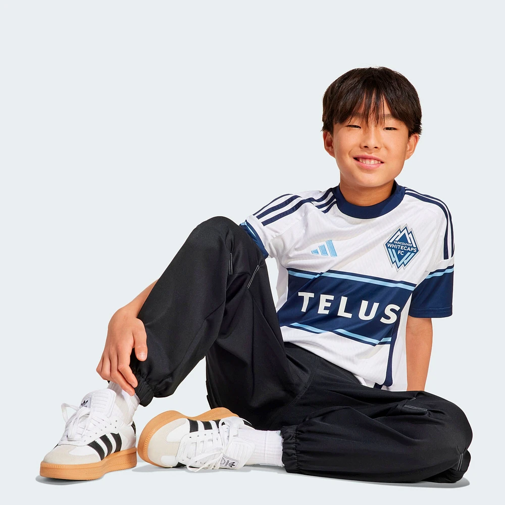 Youth adidas  White Vancouver Whitecaps FC 2025 The Peak Replica Jersey