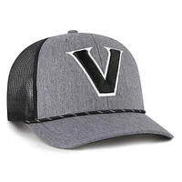 Men's '47  Gray Vanderbilt Commodores Carbon Rope Adjustable Hat