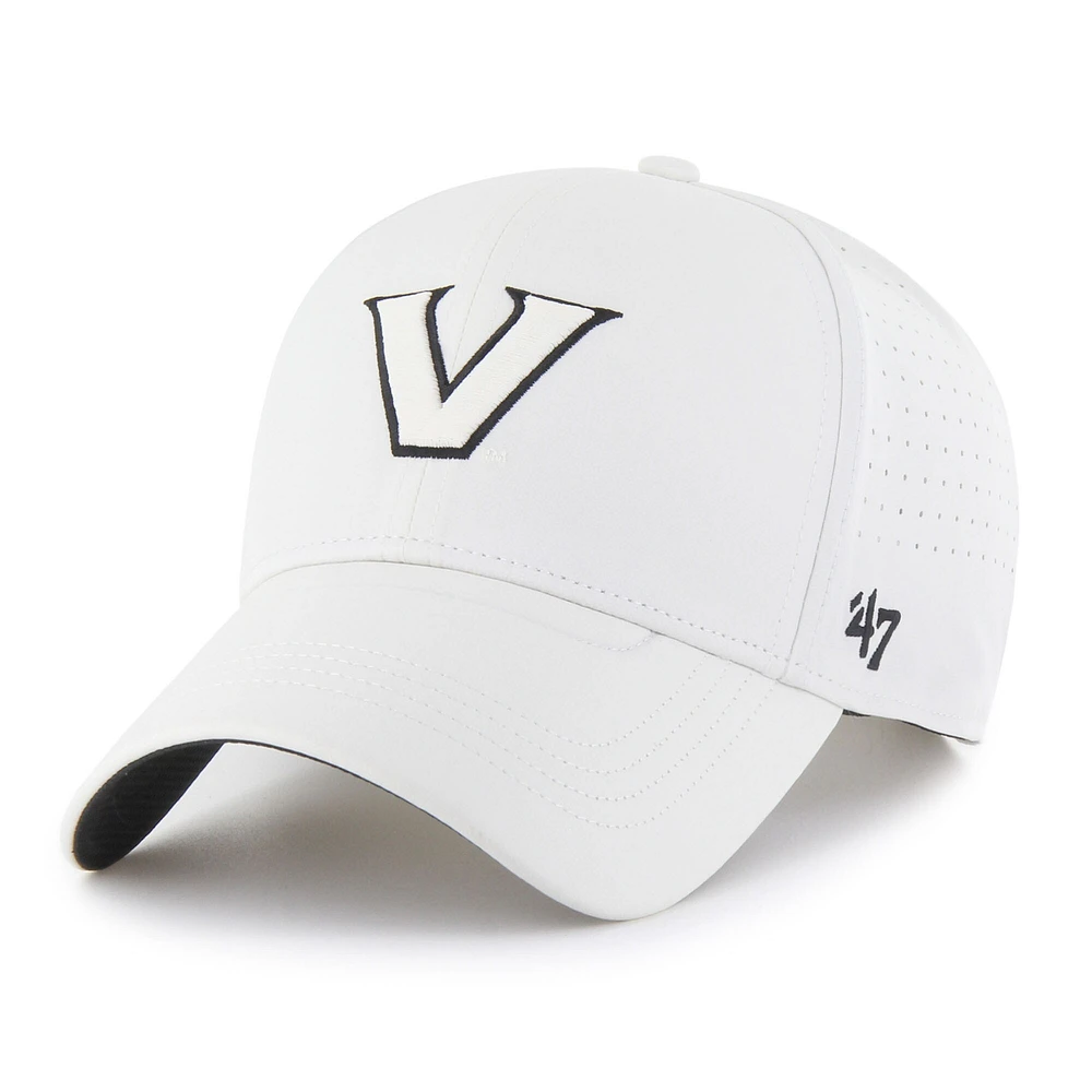 Men's '47 White Vanderbilt Commodores Forward Vent MVP Adjustable Hat