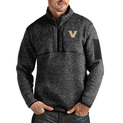 Vanderbilt Commodores Antigua Fortune Quarter-Zip Pullover Jacket