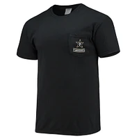 T-shirt noir Vanderbilt Commodores Circle Campus Scene pour homme