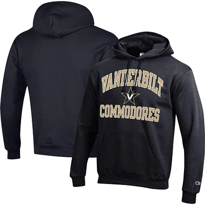 Sweat à capuche noir Champion Vanderbilt Commodores High Motor pour homme