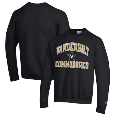 Sweat à capuche noir Champion Vanderbilt Commodores pour homme