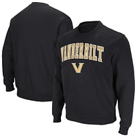 Sweat-shirt à capuche noir Colosseum Vanderbilt Commodores pour homme avec logo et arche