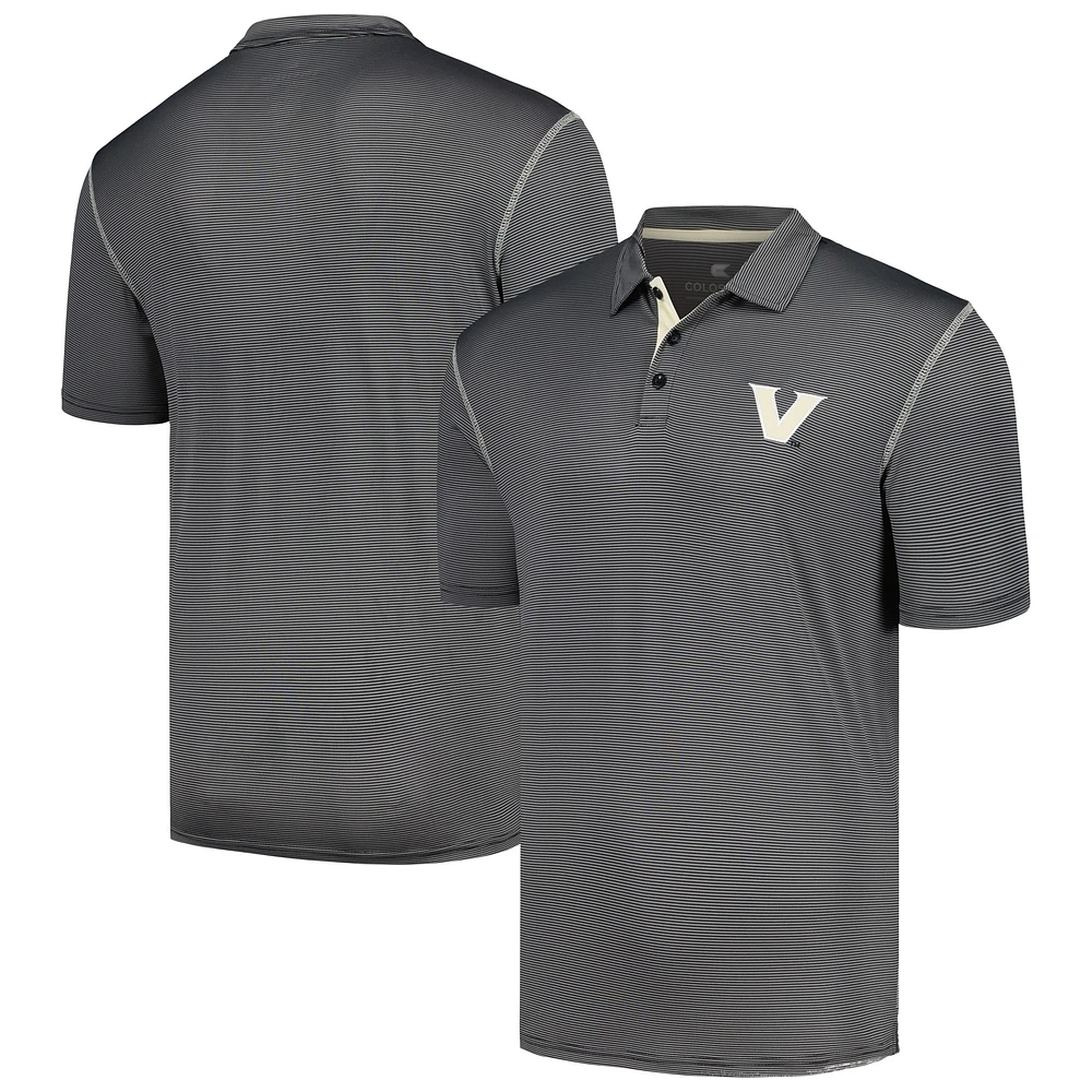 Colosseum Black Vanderbilt Commodores Cameron Polo pour homme