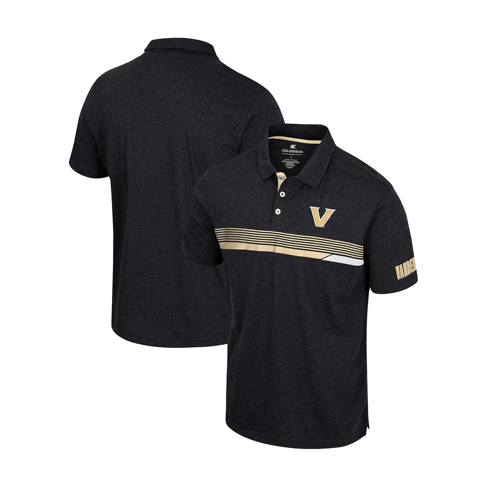 Colosseum Black Vanderbilt Commodores No Problemo Polo pour homme