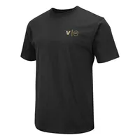 T-shirt d'appréciation militaire Colosseum Black Vanderbilt Commodores OHT pour homme