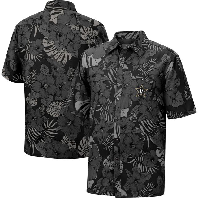 Colosseum Black Vanderbilt Commodores The Dude Camp Chemise boutonnée pour homme