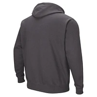 Sweat à capuche Colosseum Charcoal Vanderbilt Commodores Arch & Logo pour hommes