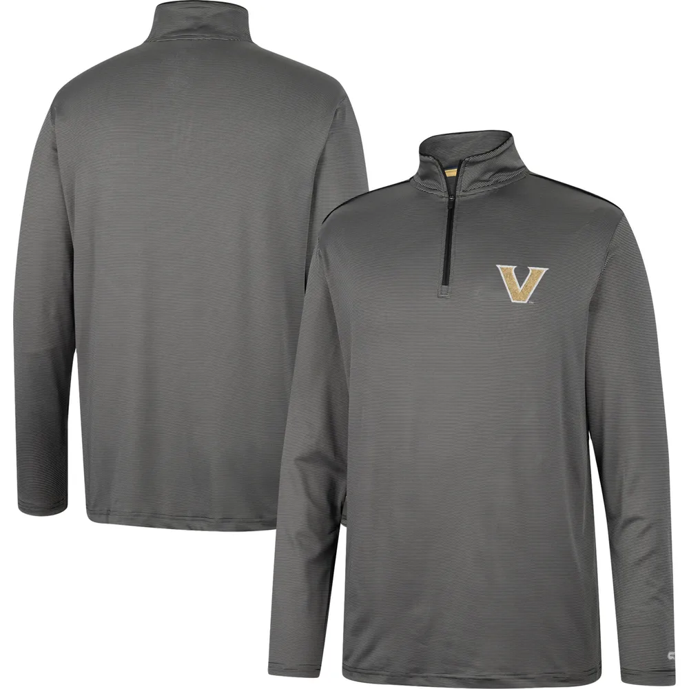 Colosseum Men's Vanderbilt Commodores Black Football Jersey, XL