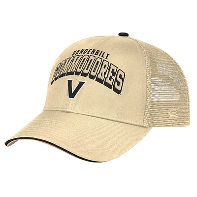 Men's Colosseum Gold Vanderbilt Commodores Wyatt Adjustable Hat