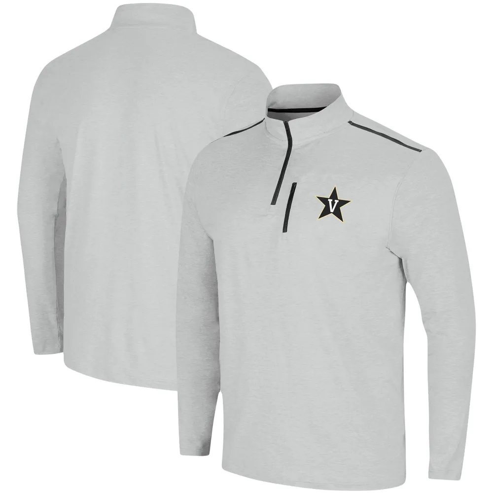 Dallas Cowboys Antigua Fortune Quarter-Zip Pullover Jacket - Heathered Gray