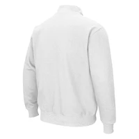 Veste à quart de zip Colosseum White Vanderbilt Commodores Tortugas pour hommes