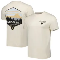 Men's Cream Vanderbilt Commodores Landscape Shield T-Shirt