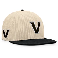 Men's Fanatics Tan Vanderbilt Commodores Catcher Snapback Hat
