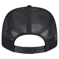 Casquette camionneur extensible noire New Era Vanderbilt Commodores Primary 9SEVENTY pour homme
