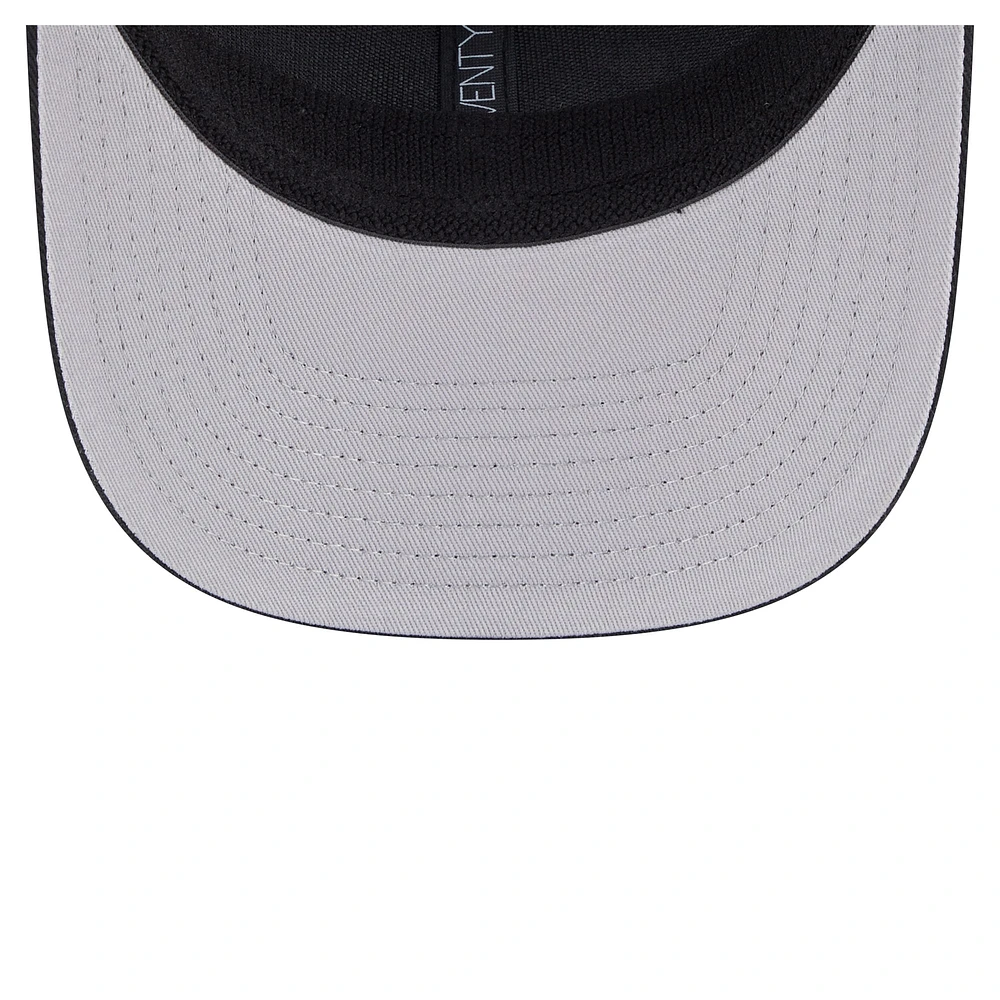 Casquette camionneur extensible noire New Era Vanderbilt Commodores Primary 9SEVENTY pour homme