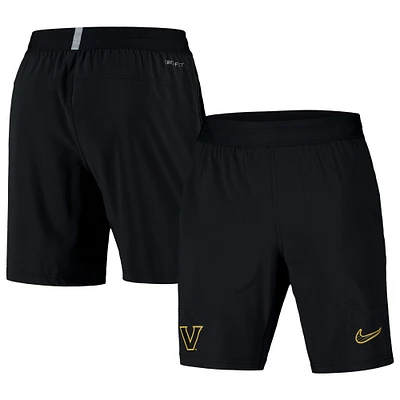 Men's Nike Black Vanderbilt Commodores 2024/25 Sideline Performance Woven Shorts