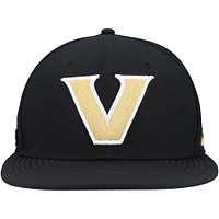 Men's Nike Black Vanderbilt Commodores 2025 On-Field True Performance Baseball Fitted Hat