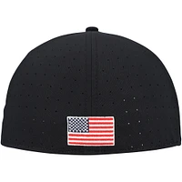Men's Nike Black Vanderbilt Commodores 2025 On-Field True Performance Baseball Fitted Hat