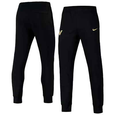 Pantalon en molleton Nike Vanderbilt Commodores Club noir pour homme